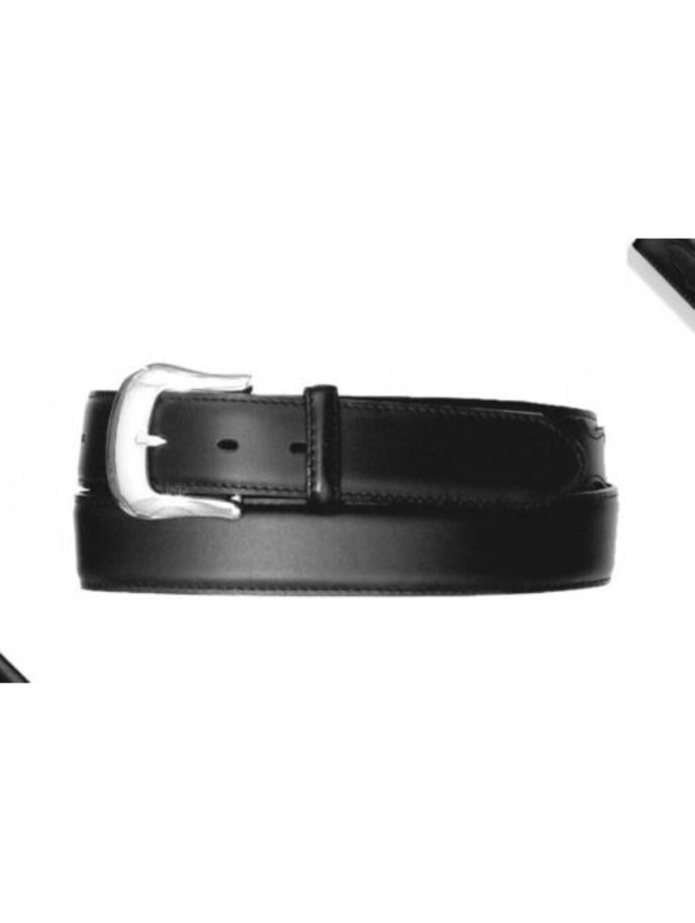 Leegin Tony Lama Mens Classic Genuine Leather Belt Style 0203L Size 40 Black